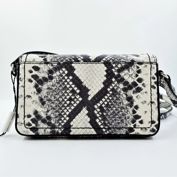 NWT Marc Jacobs leather mini groove crossbody python / snakeskin - Picture 5 of 8